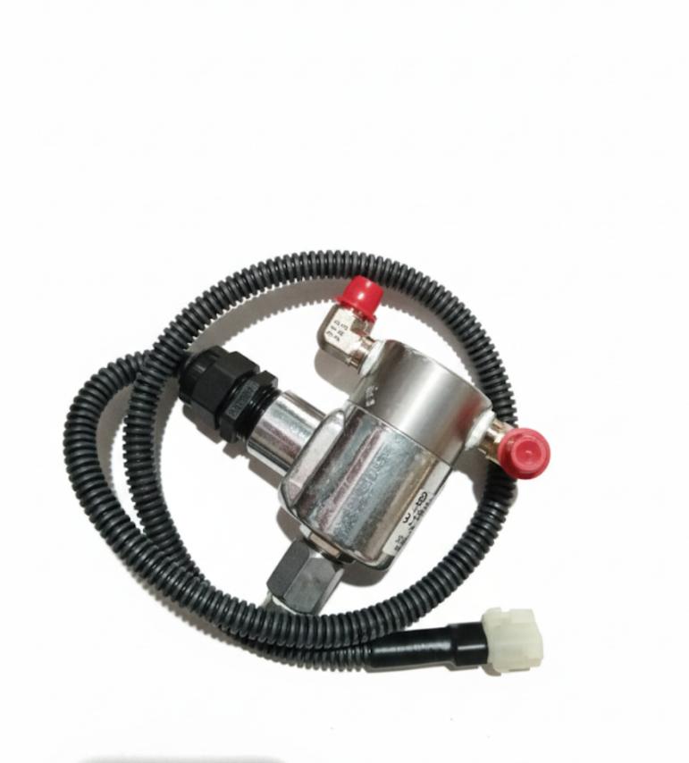 SOLENOID VALVE, 150PSI, .0625 X .0625, 12VDC, COMPLETE